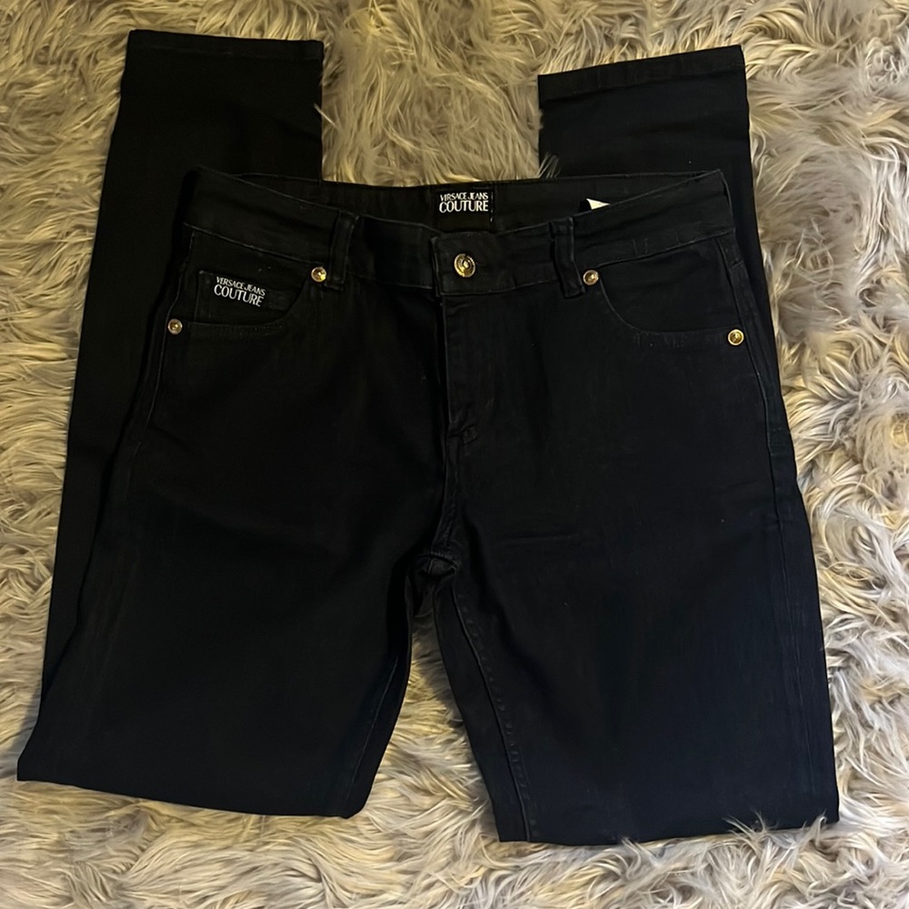 Versace SZ 30 skinny dark  jeans authentic